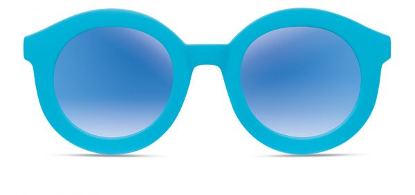 Designer/ Sonnenbrille/ Damen/ Hellblau
